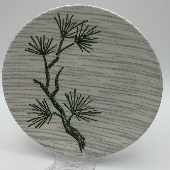 Six Vintage Primrose China Co. Desert Pine 7” Plates - Picture 6 of 12
